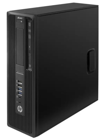 Workstation HP Z240 SFF, Intel Kaby Lake Xeon E3-1230 V6 (peste i7 6700), 16GB DDR4, SSD NVME 256GB + HDD 500GB, video Quadro K620 DDR3 2GB 128-bit, DVD-RW