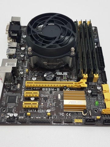 Placa de baza ASUS B85M-G + procesor Intel Haswell Refresh Core i7