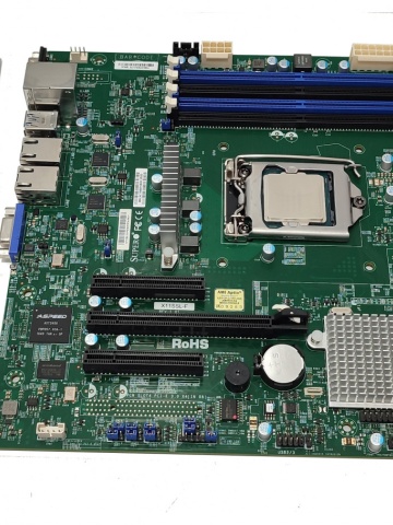 Placa de baza server Supermicro X11SSL-F chipset C232 + Procesor Intel Xeon E3-1230 v5