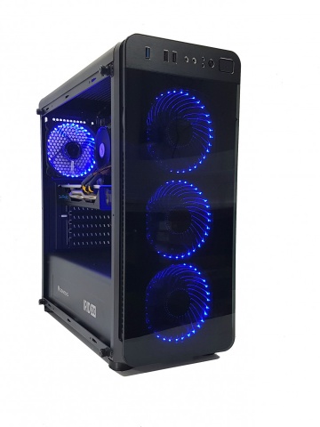 Calculator gaming Intel i7 4790, 16GB DDR3, SSD 256GB + HDD 1TB, video SAPPHIRE NITRO+ RADEON RX 570 8GB GDDR5 256 BIT