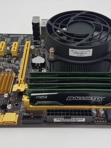 Placa de baza ASUS B85M-G + procesor Intel Haswell Refresh Core i7