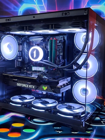 Calculator Gaming AMD Ryzen 7 5800X, 32GB DDR4, NVME 512GB + 1TB SSD, video ASUS TUF Gaming GeForce RTX 3070 V2 OC Edition 8GB GDDR6, Telecomanda ARGB,