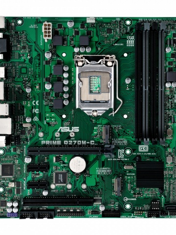 Placa de baza ASUS PRIME Q270M-C, 2 sloturi M2 NVME, socket 1151