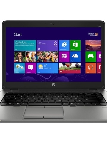 Laptop HP EliteBook 840 G2, Intel Core i5-5300U pana la 2.90 GHz., Broadwell, 14", HD, 8GB DDR3, 500GB HDD, Intel HD Graphics 5500, Gri antracit/Argintiu