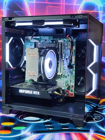 Calculator Gaming Xeon E5-2697 V3( PESTE i7 9700) , 32GB DDR4, SSD 512GB + 1TB HDD, video NVidia GeForce RTX 2060 SUPER 8GB GDDR6 256-bit, Telecomanda ARGB