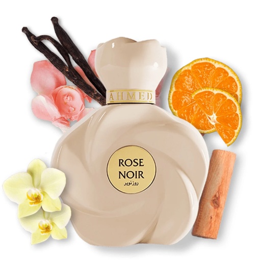 Arabisches Eau de Parfum für Frauen Rose Noir von Ahmed al Maghrebi