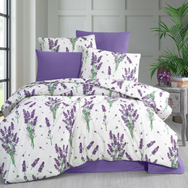Pamučna posteljina - Mille Notti Lavender Dreams