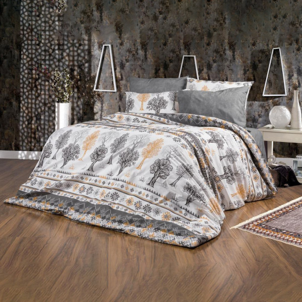 Pamučna posteljina - Mille Notti Oriental Flair - Gray