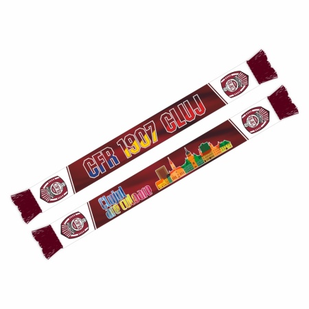 Esarfa CFR 1907 Cluj de colectie - Clujul are culoare
