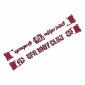 Esarfa alba CFR 1907 Cluj - Echipa Inimii