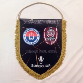 Fanion oficial Otelul Galati - CFR Cluj - Superliga 2026-2027
