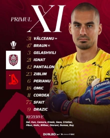 Tricou visiniu purtat in meci CFR Cluj - Dinamo Bucuresti din 25.10.2026