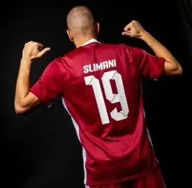 Tricou oficial visiniu CFR Cluj 2025-2026 - pentru copii - Img 3