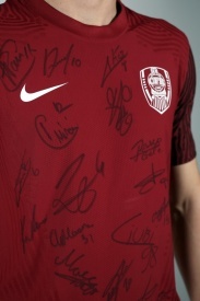 Tricou visiniu Nike Vapor - cu autografe CFR Cluj - Img 2