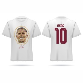 Tricou editie limitata CFR Cluj - retragere Ciprian Deac personalizat