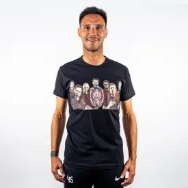 Tricou negru bumbac CFR CLUJ Legends