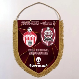 Fanion oficial Sepsi Sfantu Gheorghe - CFR Cluj Superliga 2026-2027