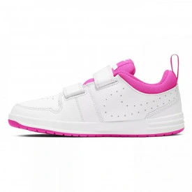 Pantofi sport copii Nike Pico 5 alb/roz - Img 2