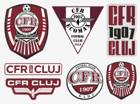 Set stickere CFR Cluj