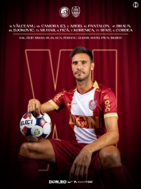 Tricou visiniu purtat in meci Alashkert FC - CFR Cluj din 23.07.2026 - Img 4