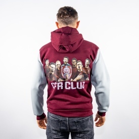 Hanorac visiniu - gri deschis CFR Cluj Legends - Img 6