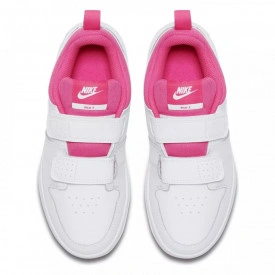 Pantofi sport copii Nike Pico 5 alb/roz - Img 4