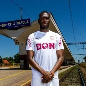Tricou oficial alb CFR Cluj pentru copii