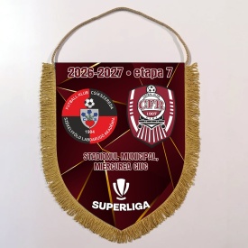 Fanion oficial Csikszereda - CFR Cluj Superliga 2026-2027