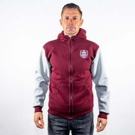 Hanorac visiniu - gri deschis CFR Cluj Legends - Img 3