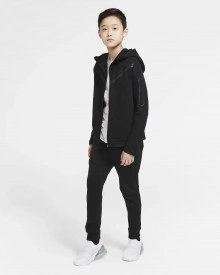 Pantaloni pentru copii Nike Tech Fleece negri CU9213-010 - Img 5