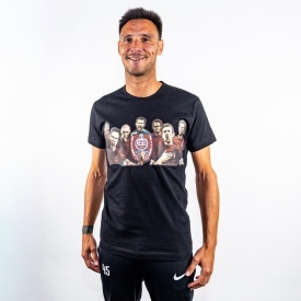 Tricou negru bumbac CFR CLUJ Legends - Img 3