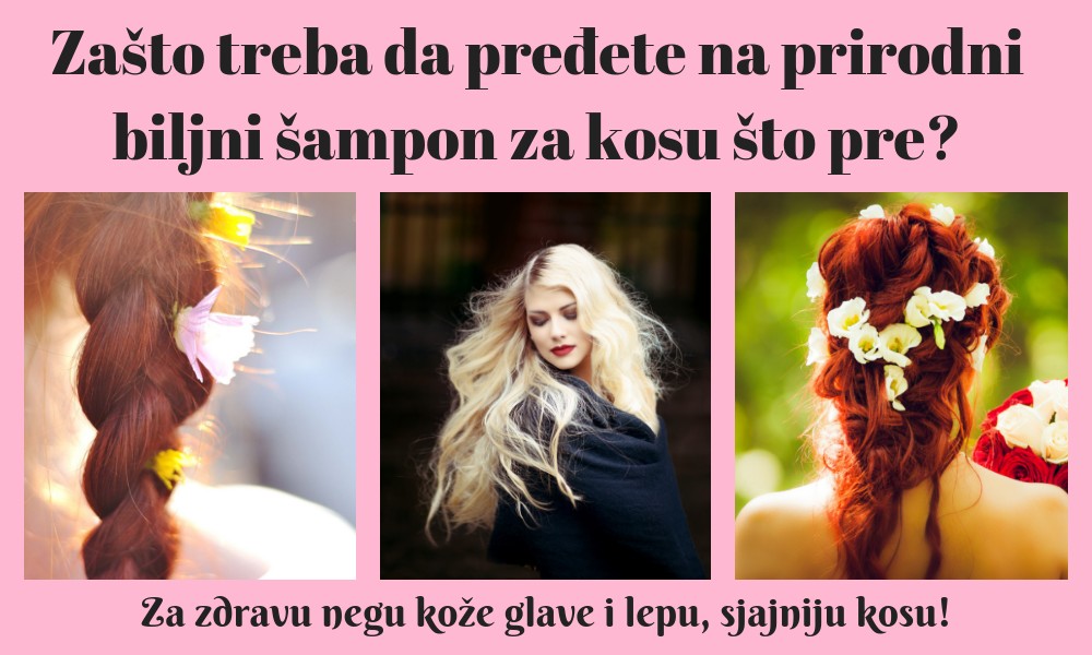Zašto treba da pređete na prirodni biljni šampon za kosu što pre?