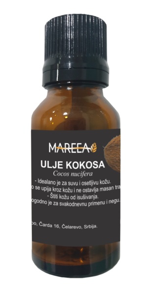 ULJE KOKOSA 30ML, ORGANSKO COLD PRESS - Img 3