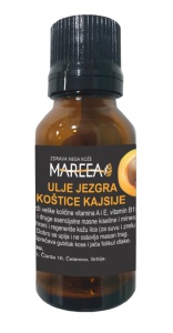 ULJE KOŠTICE KAJSIJE HLADNO CEĐENO ORGANSKO 30ML, APRICOT KERNEL OIL COLD PRESSED ORGANIC