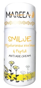 PRIRODNA KREMA SA SMILJEM , PEPTIDIMA I HIJALURONSKOM KISELINOM