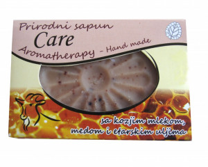 PRIRODNI AROMATHERAPY SAPUN SA KOZJIM MLEKOM I CIMETOM - CARE 75g