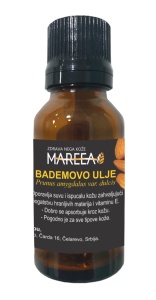 ORGANSKO ULJE BADEMA 30ML COLD PRESS