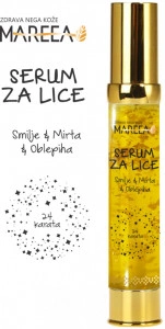SERUM ZA LICE SMILJE & MIRTA 24K ZLATO 30ml