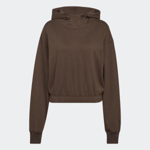 Hanorac oversized din bumbac organic Adidas - Img 4
