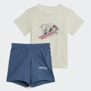 Tricou cu pantaloni scurti Adidas Disney