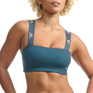 Adidas Bandeau Bra Dark