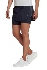 Pantaloni scurți de alergare 2in1 Adidas RI 3S