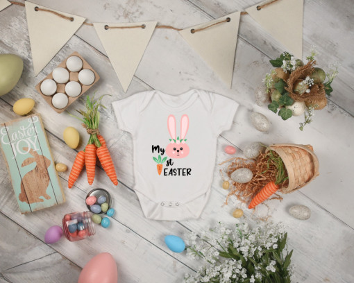 Body Bebe Personalizat My first Easter 2
