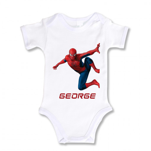 Body Bebe Personalizat SpiderMan