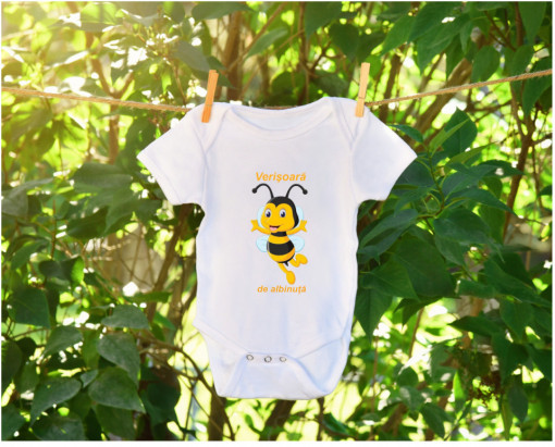 Body Bebe Personalizat Verisoara albinuta