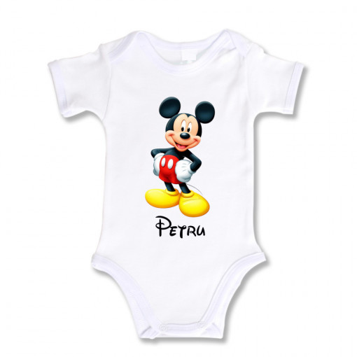 Body Bebe Personalizat Mickey