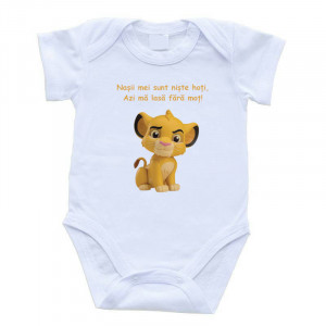 Body Bebe Personalizat aniversar Mot