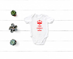 Body Bebe Personalizat Fii calm