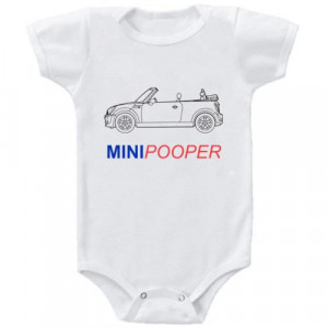 Body Bebe Personalizat MiniPooper