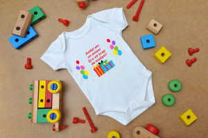 Body Bebe Personalizat Astăzi am un anişor